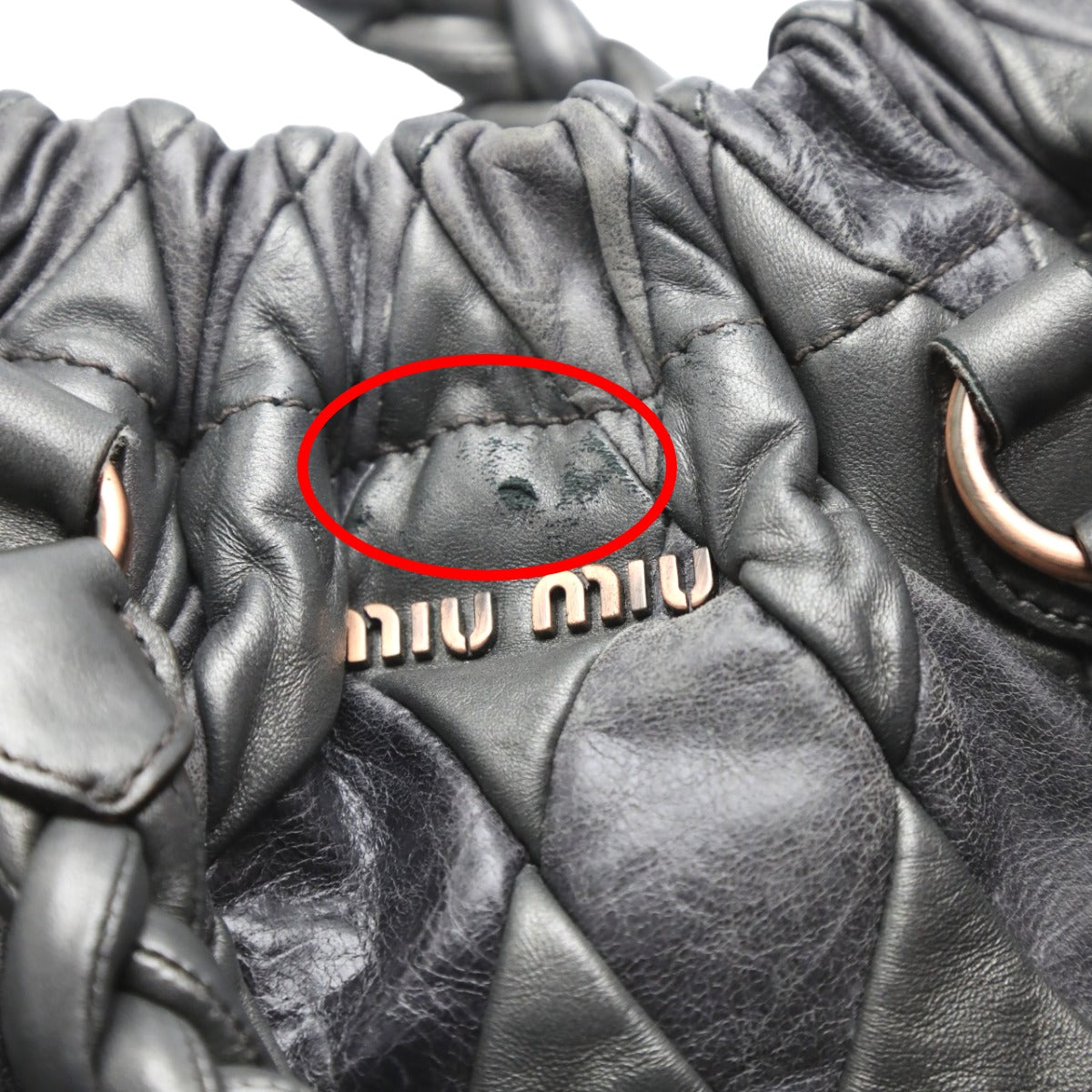 MIU MIU LEATHER BAG