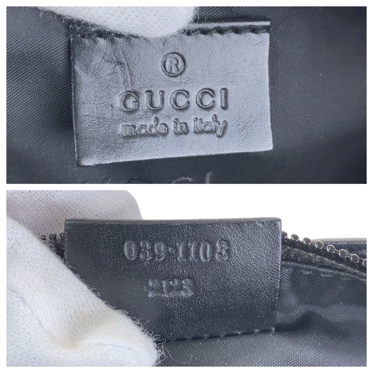 GUCCI VINTAGE NYLON BAG