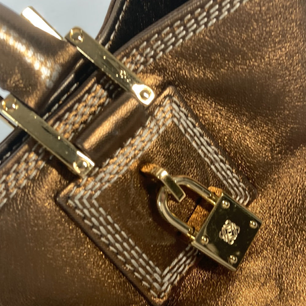 LOEWE METALLIC BAG