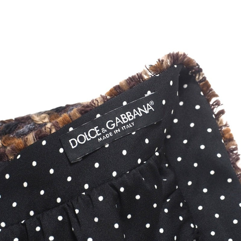 DOLCE & GABBANA WOOL SKIRT