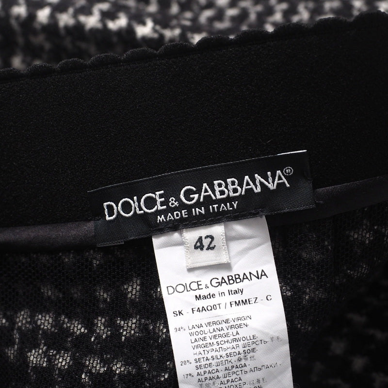DOLCE & GABBANA WOOL SKIRT