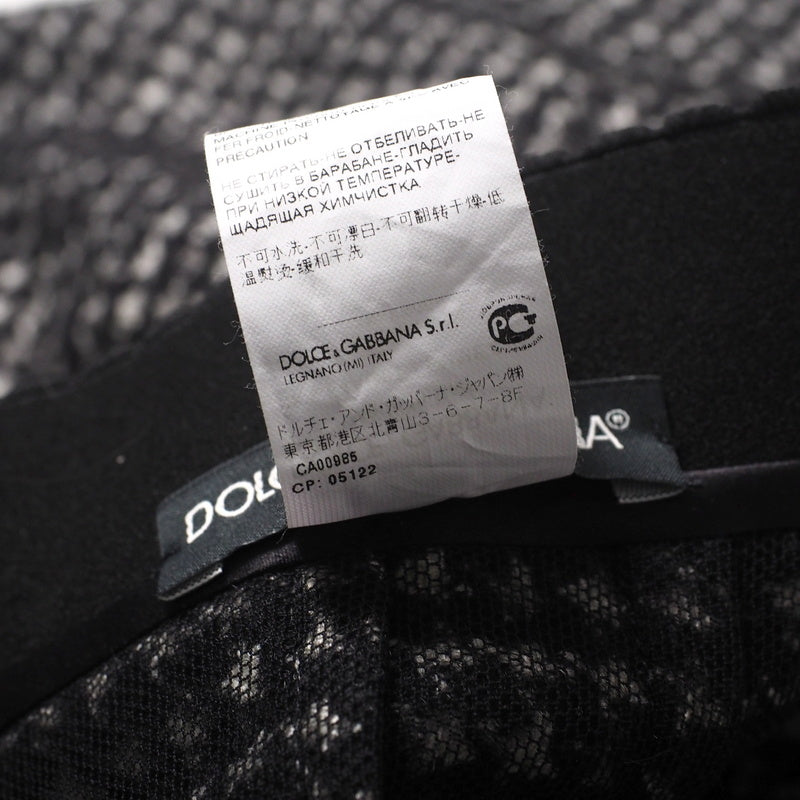 DOLCE & GABBANA WOOL SKIRT