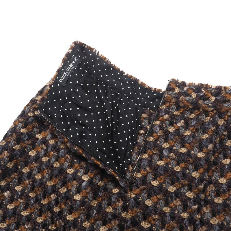 DOLCE & GABBANA WOOL SKIRT