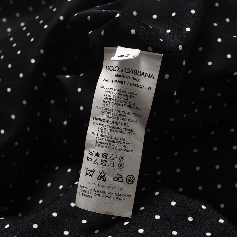 DOLCE & GABBANA WOOL SKIRT