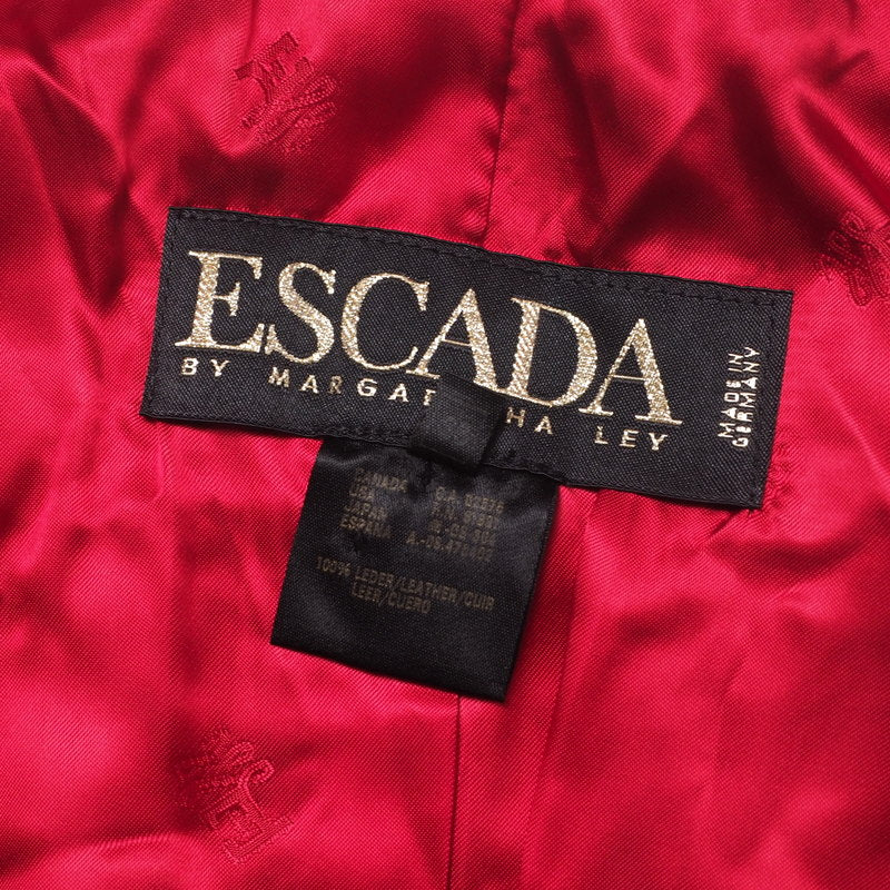 ESCADA LEATHER JACKET