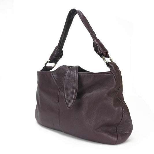 LOEWE PURPLE LEATHER BAG